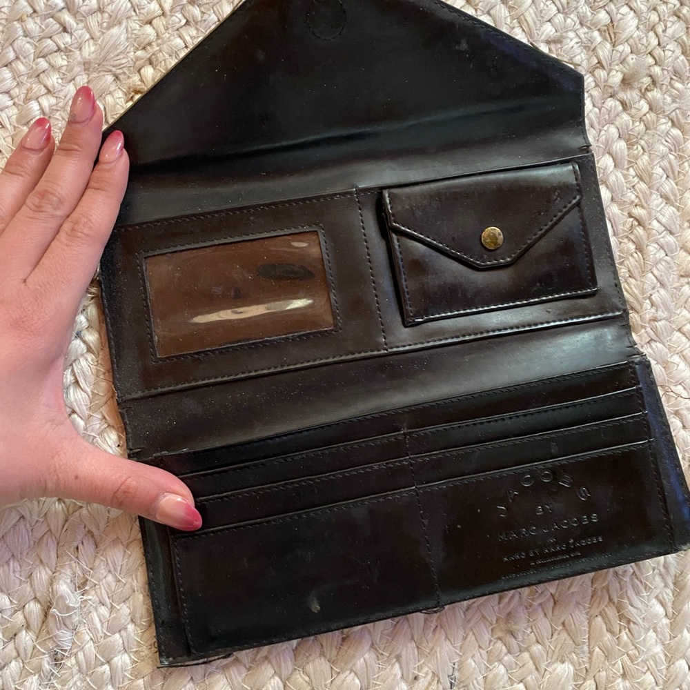 Marc By Marc Jacobs Metallic Python Print Trifold… - image 4